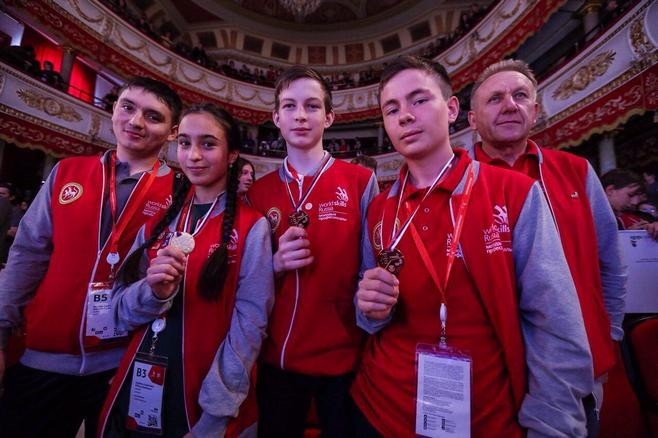 Сборная Татарстана заняла второе место в V национальном чемпионате «Молодые профессионалы»