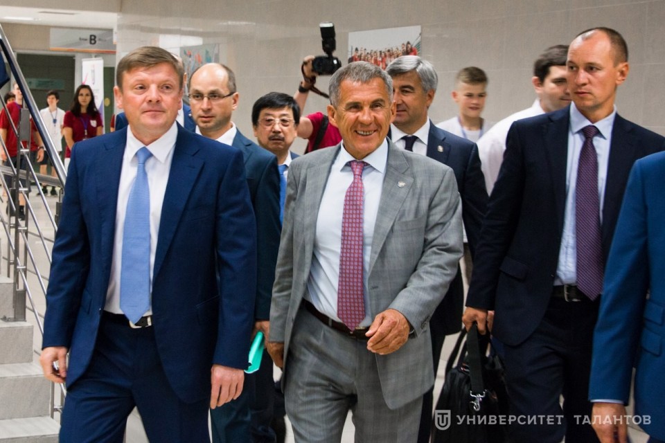 Президент Татарстана посетил тренировку сборной России по дзюдо